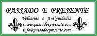 Logotipo de Passado e Presente Antiguidades, de Paulo Pedreira
