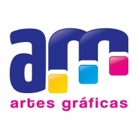 Logotipo de A.M. Artes Gráficas, de Miguel Bernardino Henriques