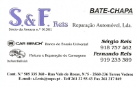 Logotipo de S & F Reis - Reparação Automóvel, Lda