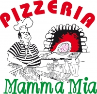 Logotipo de Pizzeria Mamma Mia, de Emídio Teixeira Martinho