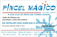 Logotipo de Pincel Mágico, de Inês Abreu