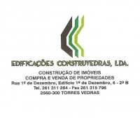 Logotipo de Edificações Construvedras, Lda