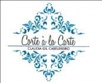 Logotipo de Cabeleireiro Corte à La Carte, de Cláudia Gil