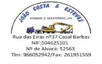 Logotipo de João Costa & Esteves Aterros e Desaterros, Lda