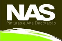 Logotipo de NAS Pinturas e Alta Decoração, de Nuno Alexandre Santos