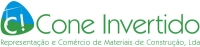Logotipo de Cone Invertido - Rep. e Com. de Materiais de Construção, Lda
