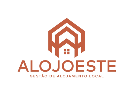 Logotipo de Alojoeste - Gestão de Alojamento local lda