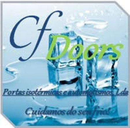 Logotipo de Cfdoors, Industria de Portas Isotermicas e Automatismos, Lda